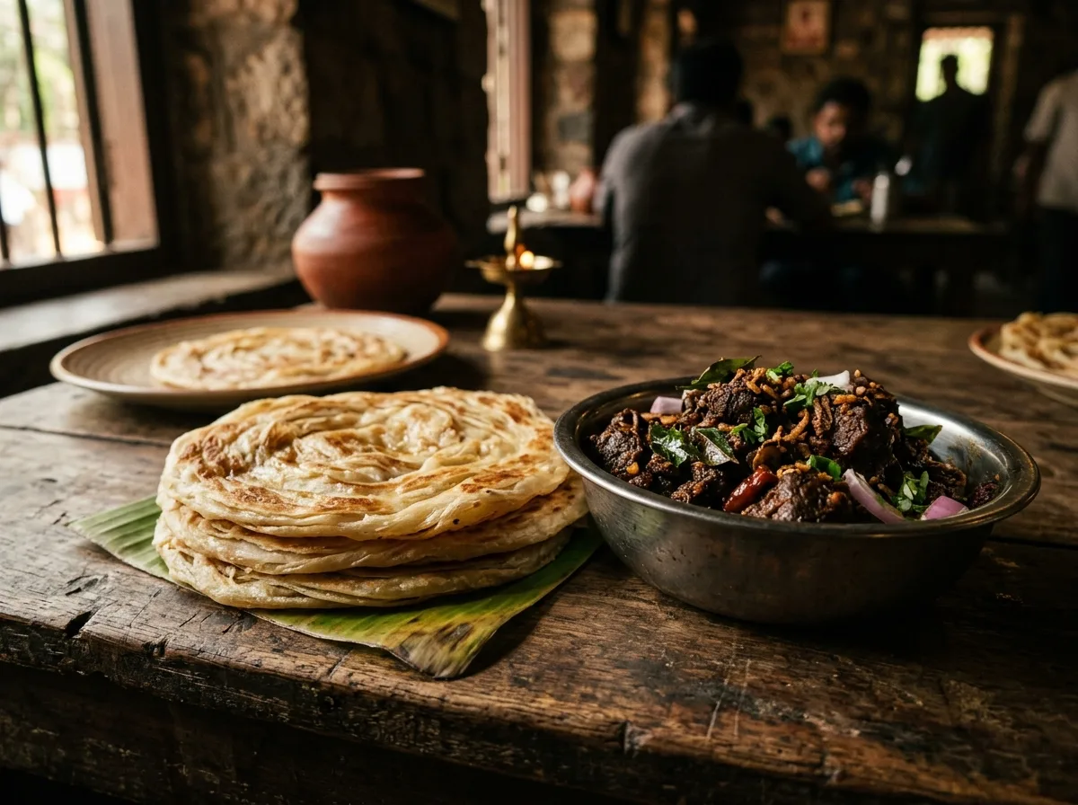 Kerala Paratha